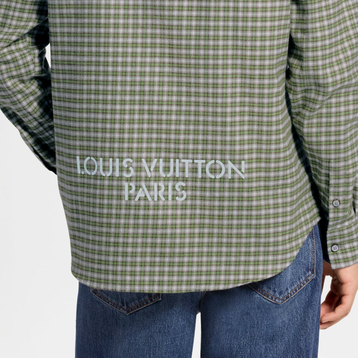 Men's Check Long-Sleeved Flannel Shirt