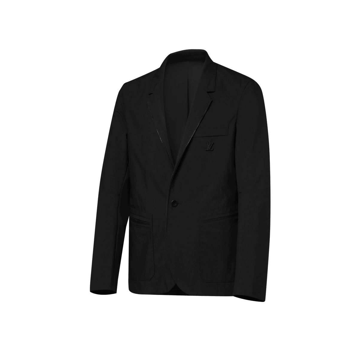 Men's Technical Cotton Ripstop Zippered Jacket