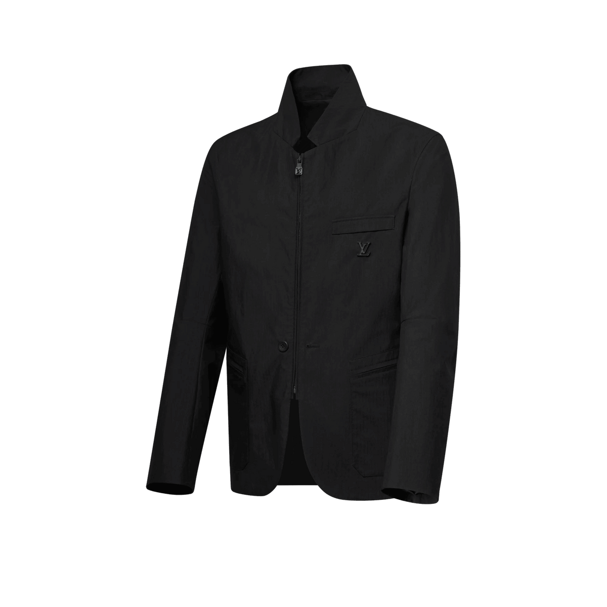 Men's Technical Cotton Ripstop Zippered Jacket