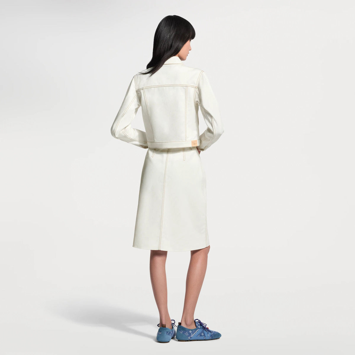 Women's Contrast Stitch Utility Jacket