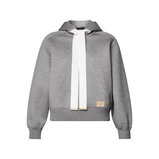 Women's Contrast Drawstring Hoodie