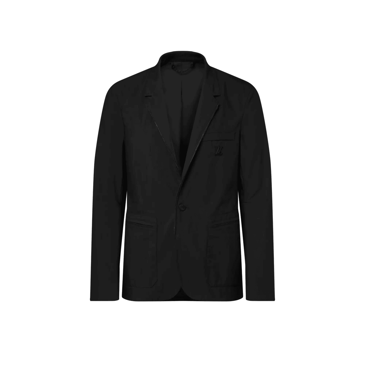 Men's Technical Cotton Ripstop Zippered Jacket