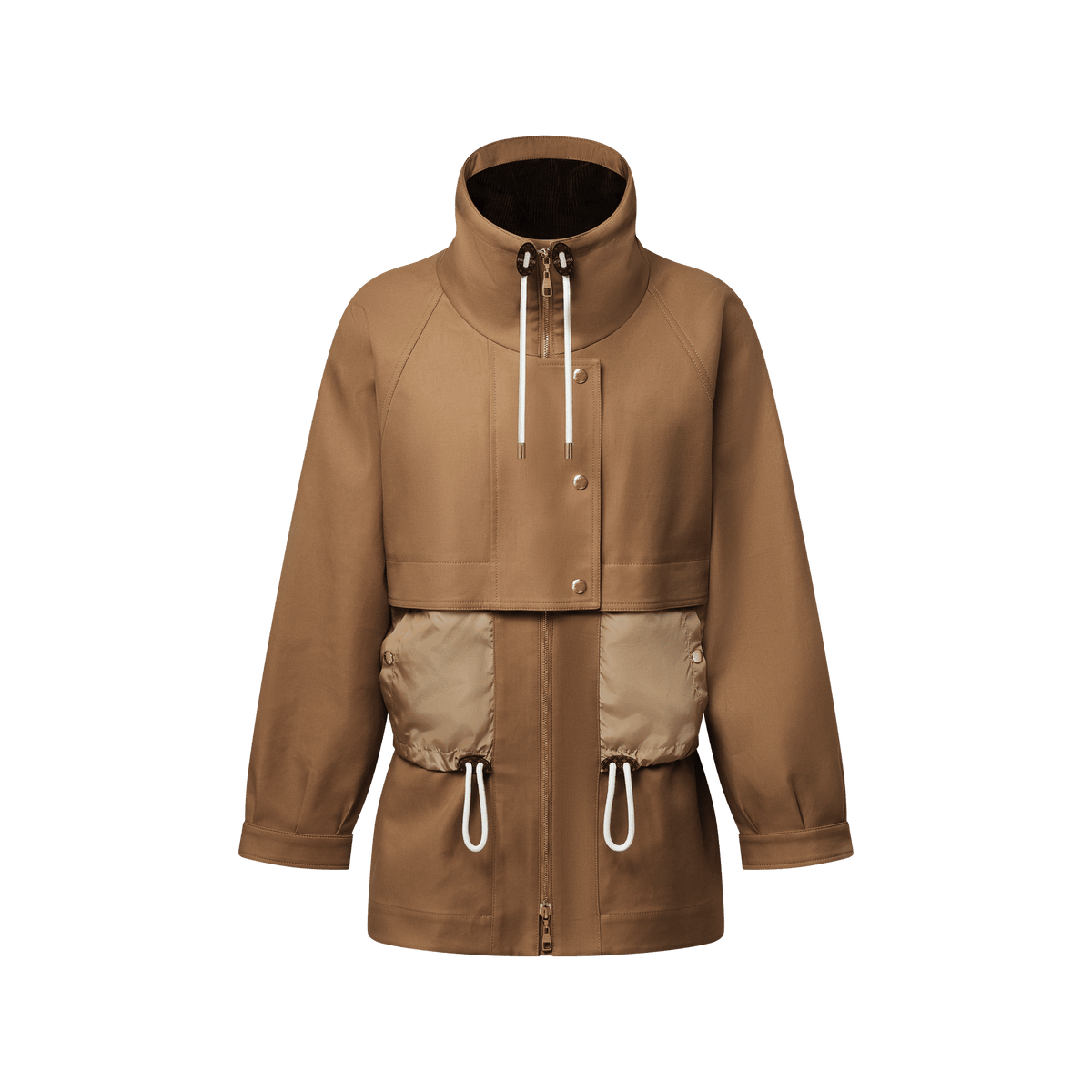 Women's Contrast Insert Coat