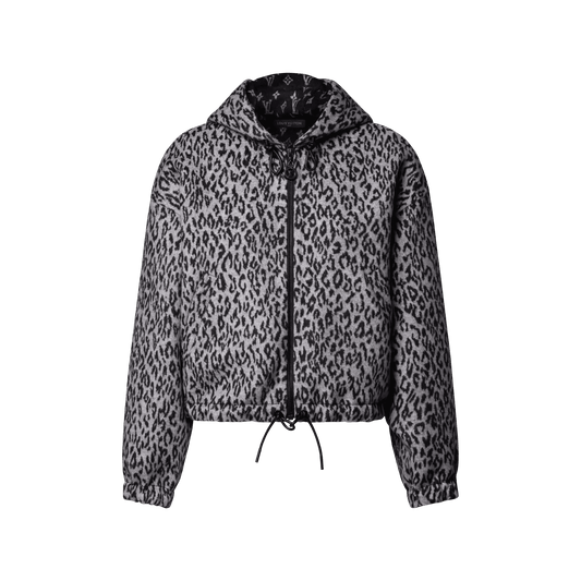 Women's Cropped Signature Leopard Coat