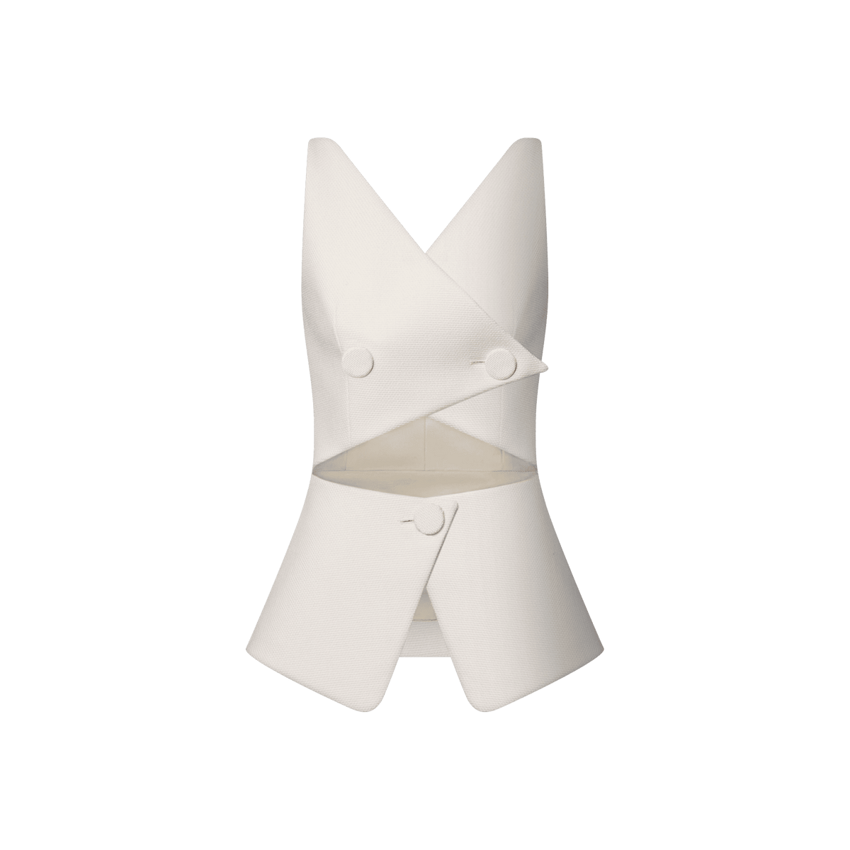 Women's Cut-Out Waistcoat Top