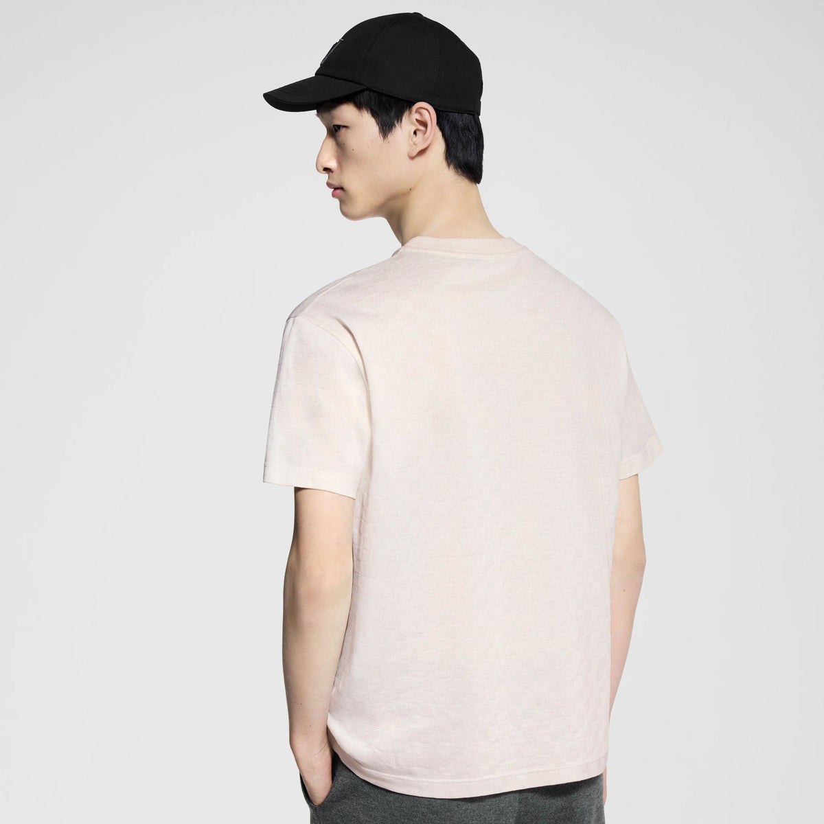 Men's Damier Cotton Pique T-Shirt