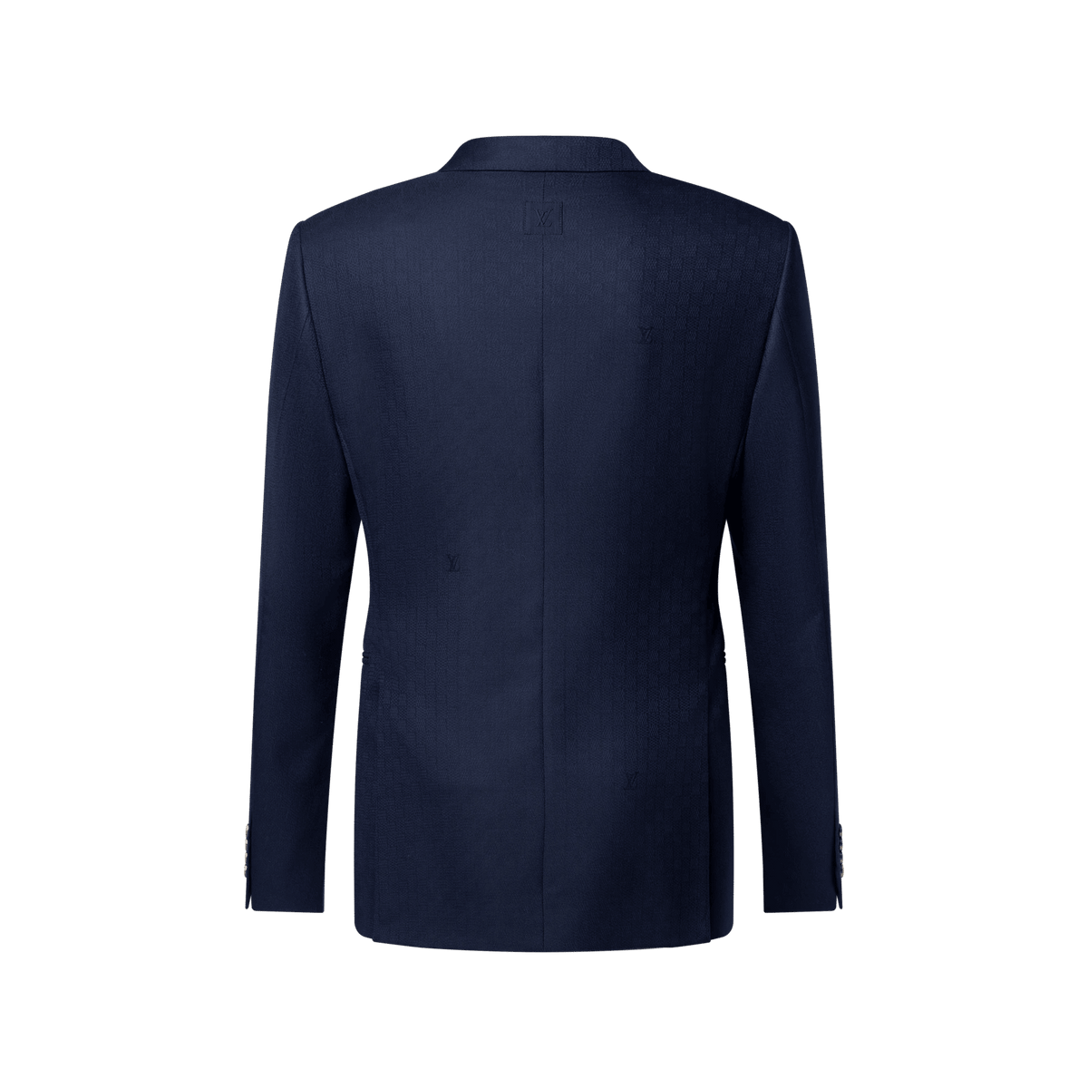 Men's Damier Single-Breasted Pont Neuf Jacket