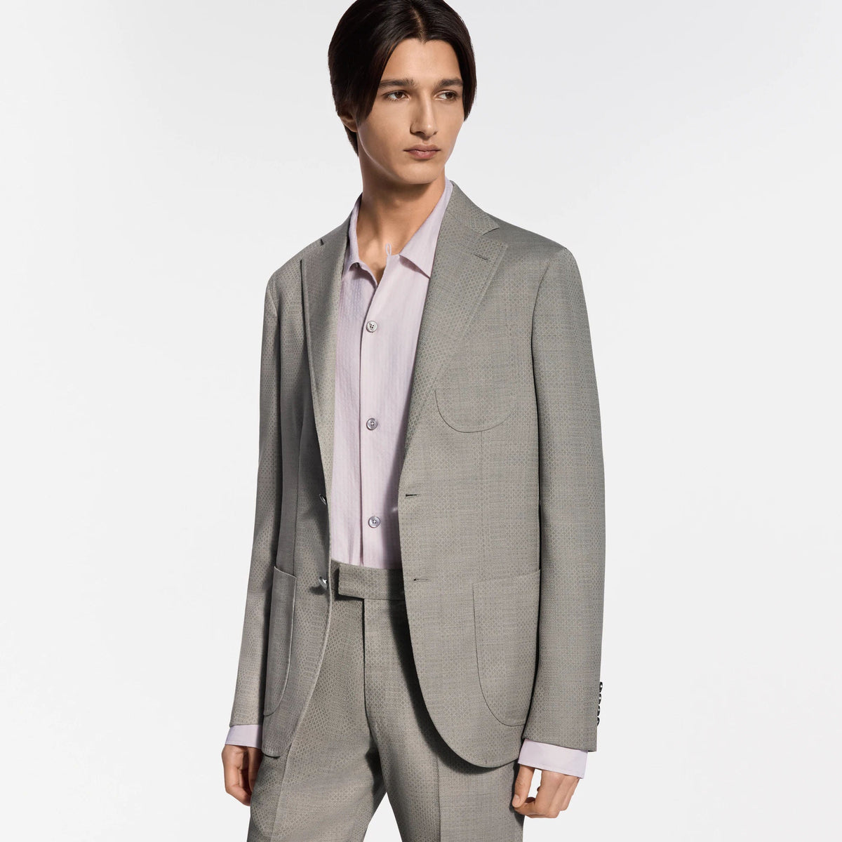 Men's Damier Jacquard Napolitana Jacket