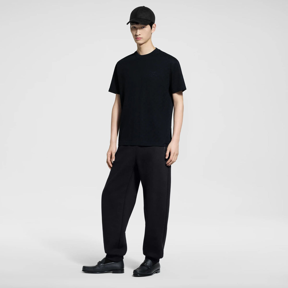 Men's Damier Cotton Pique T-Shirt