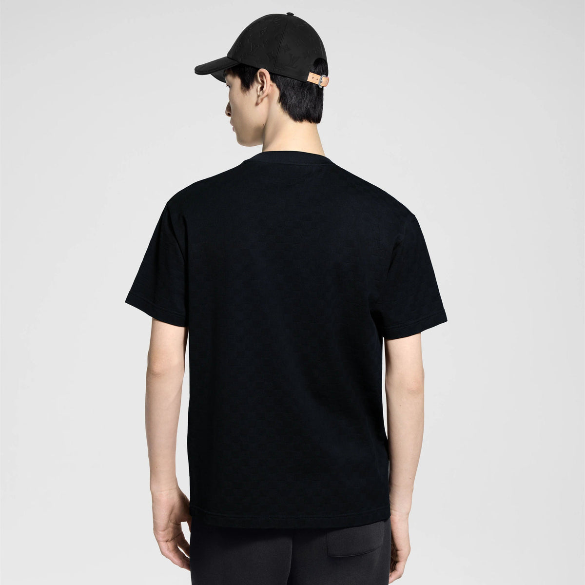 Men's Damier Cotton Pique T-Shirt