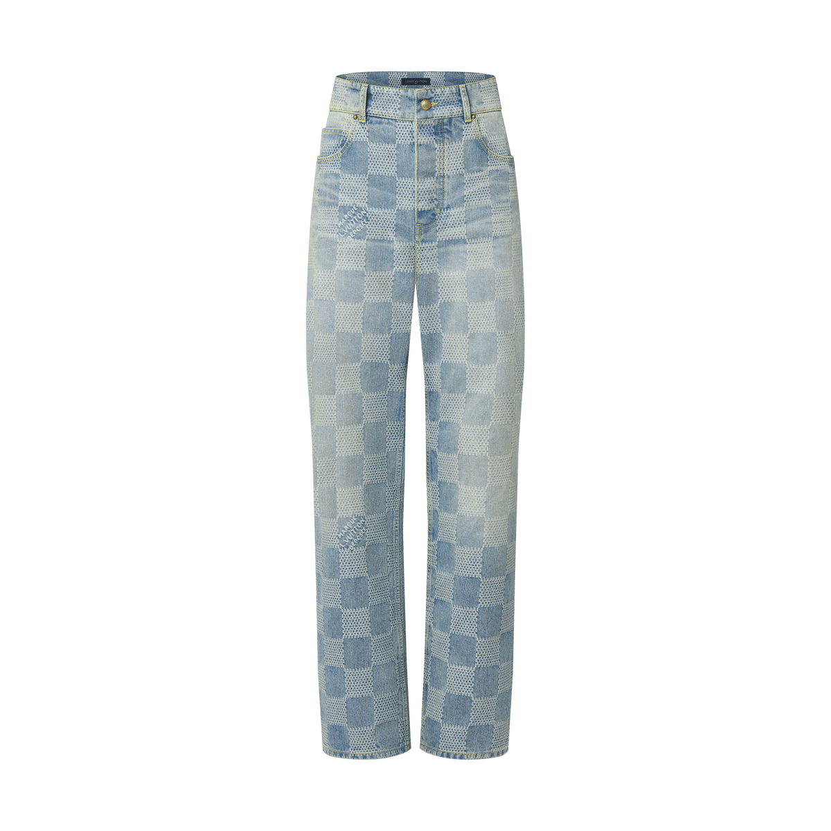 Men's Damier Denim Skate Pants
