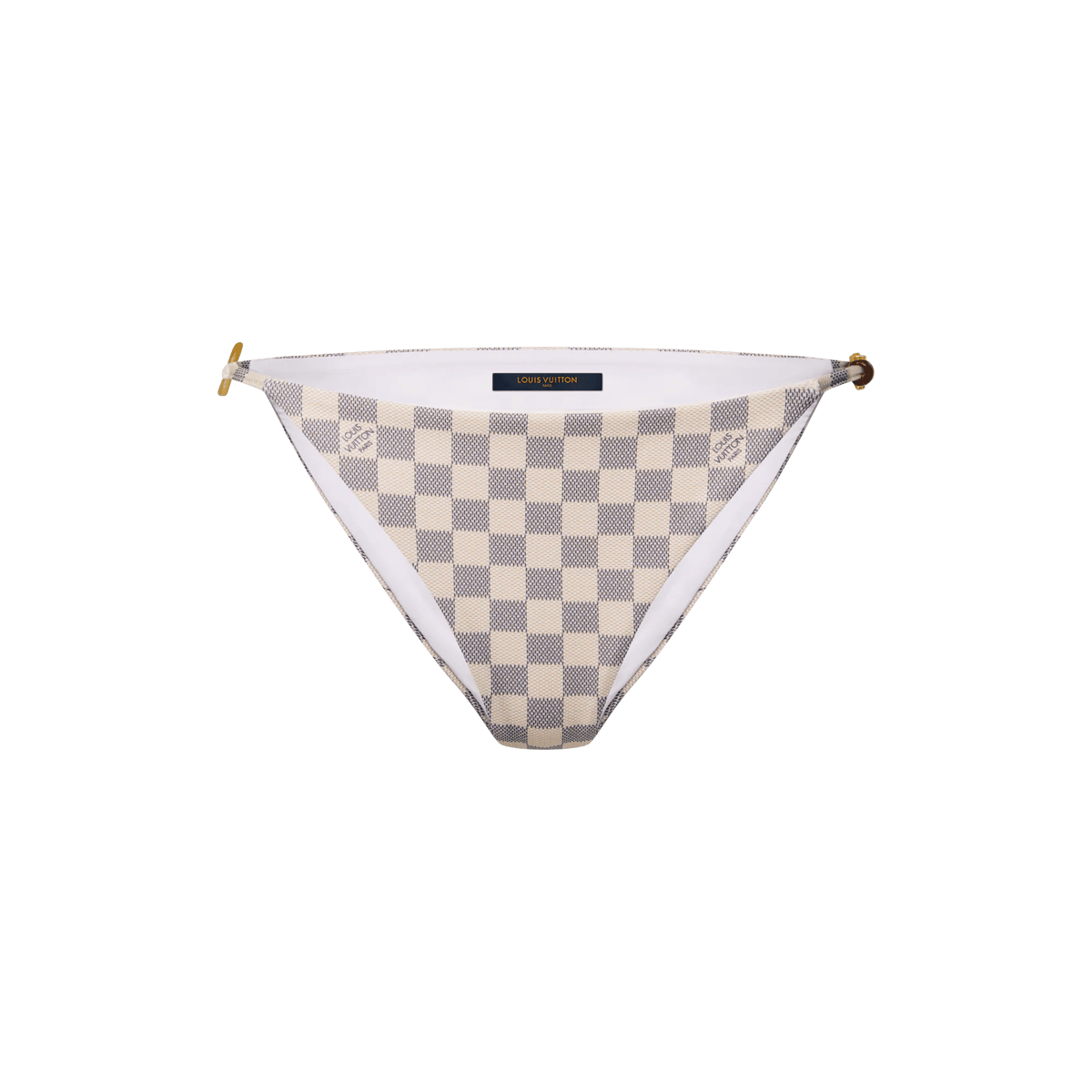 Women's Damier Triangle Bikini Bottoms