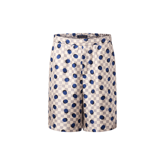 Men's Damier Silk Shorts