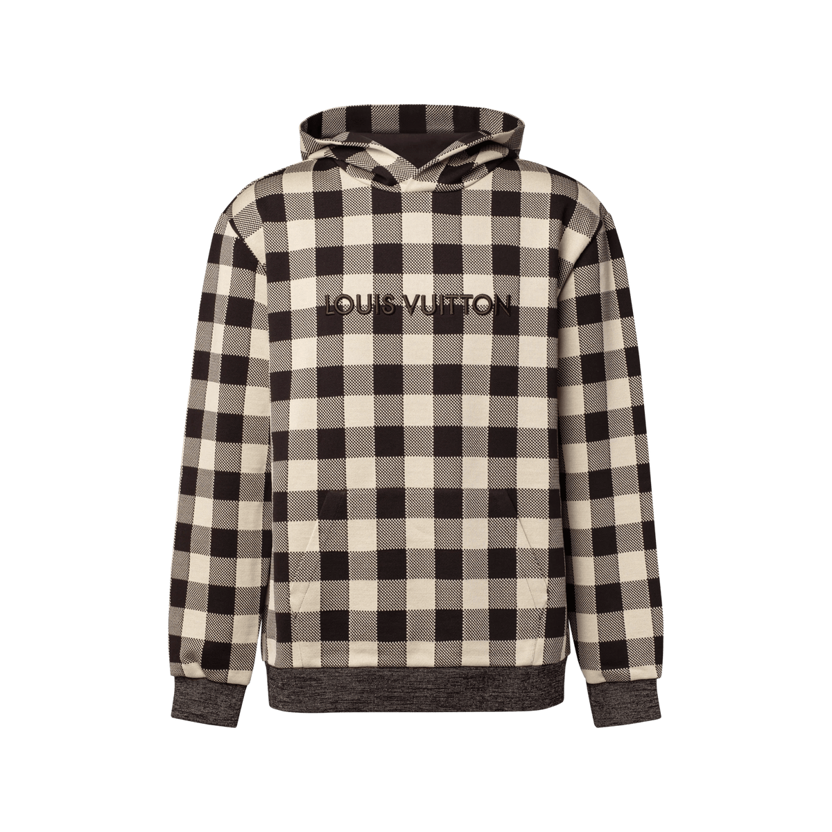 Men's Damier Jacquard Hoodie