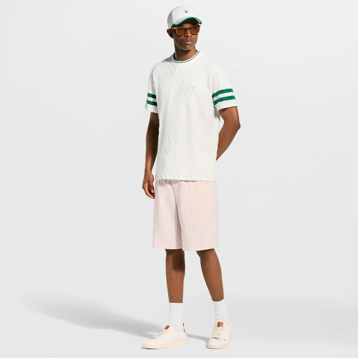 Men's Damier Terry Tennis T-Shirt
