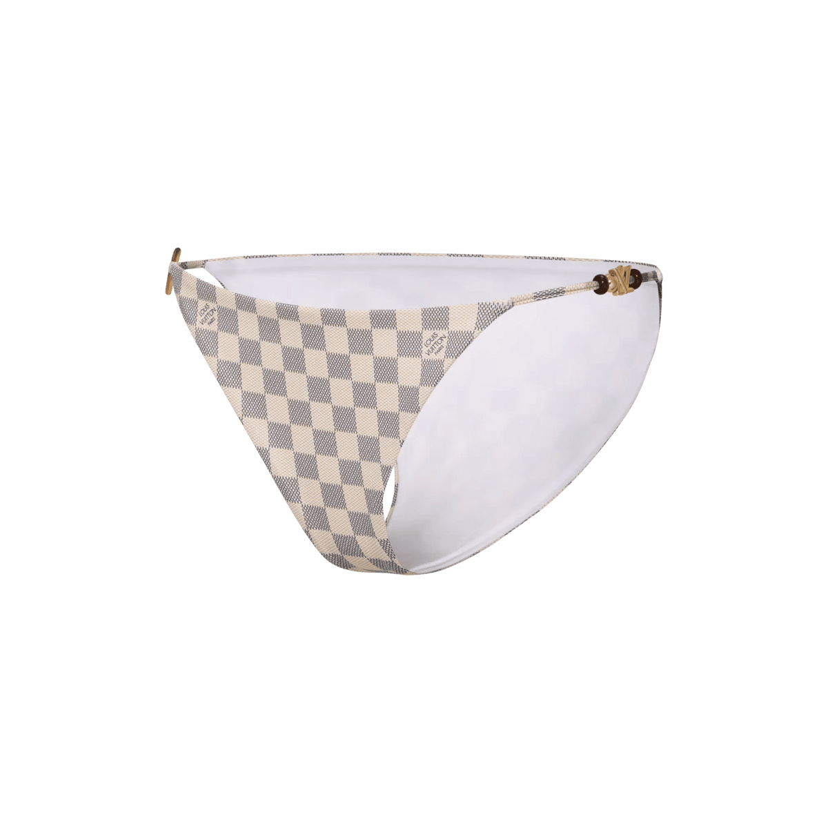 Women's Damier Triangle Bikini Bottoms