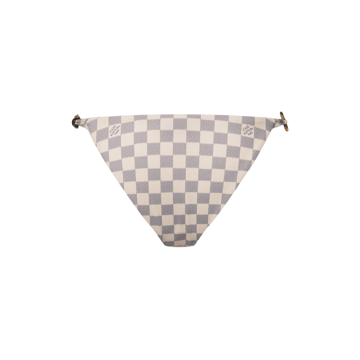 Women's Damier Triangle Bikini Bottoms