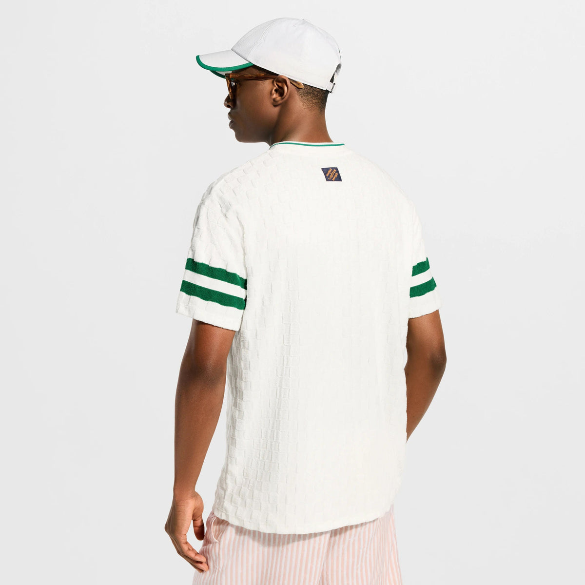 Men's Damier Terry Tennis T-Shirt
