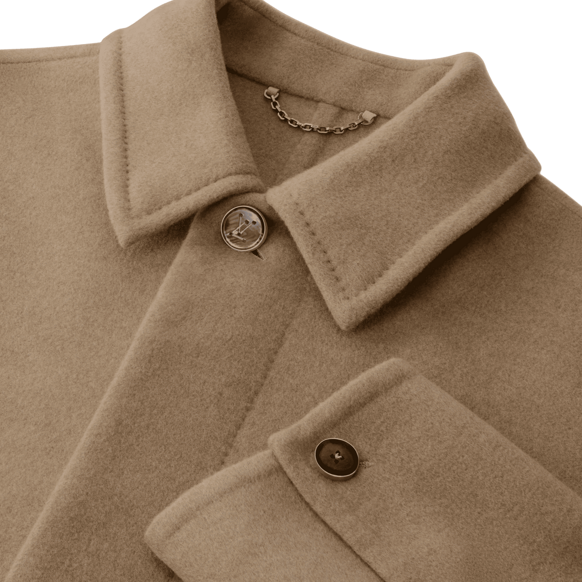 Men's Double Face Cashmere Car Coat