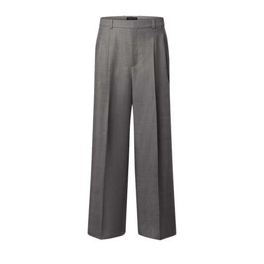 Men's Double-Pleated Tailored Pants