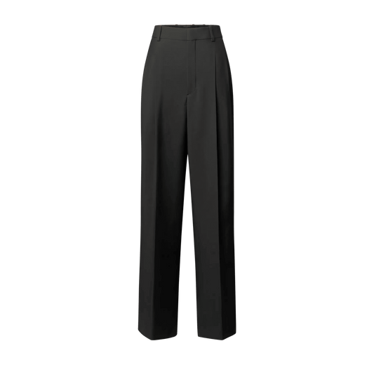 Men's Double-Pleated Wool Pants
