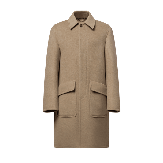 Men's Double Face Cashmere Car Coat