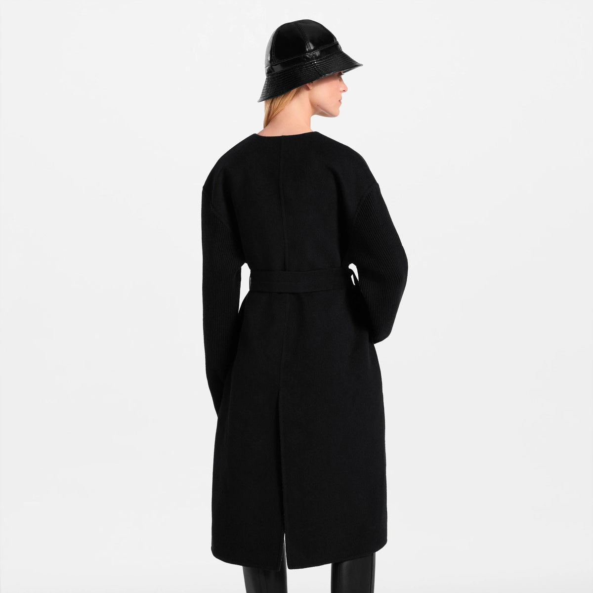 Women's Double-Face Button-Front Coat