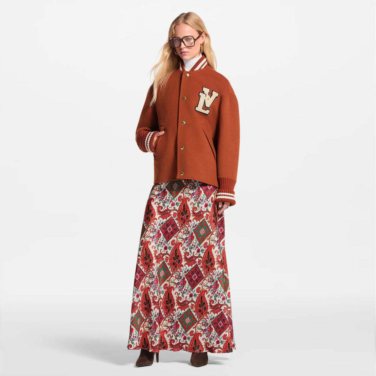 Women's Double Face Varsity Jacket