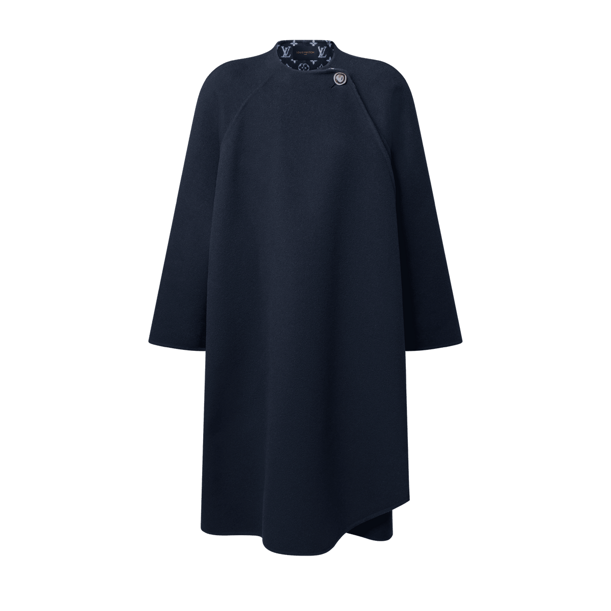 Women's Drape Front Long Coat