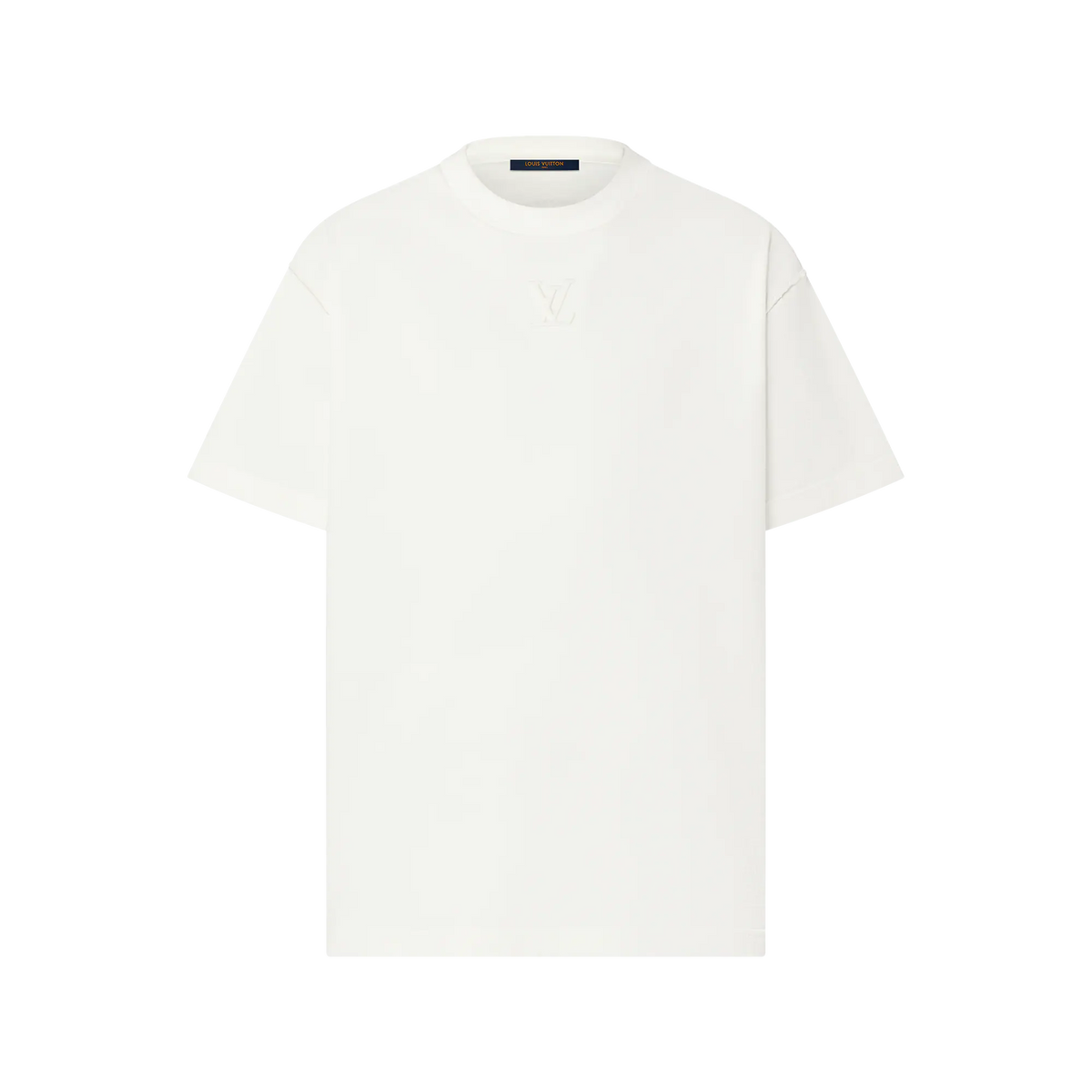 Men's Embossed Short-Sleeved T-Shirt
