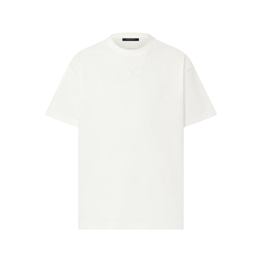 Men's Embossed Short-Sleeved T-Shirt