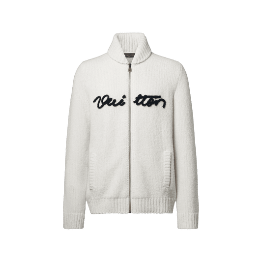 Men's Embroidered Signature Zippered Blouson