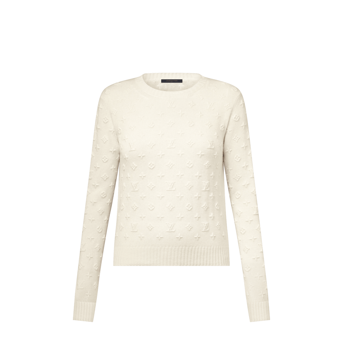 Women's Embroidered Monogram Cashmere Pullover