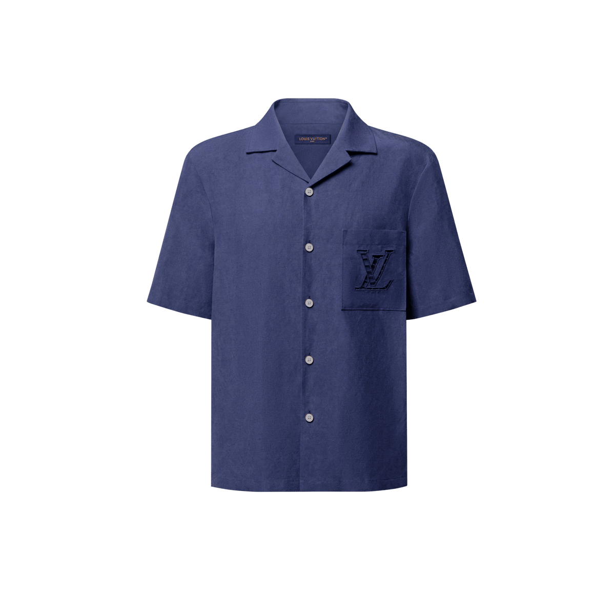 Men's Embroidered Summer Short-Sleeved Shirt