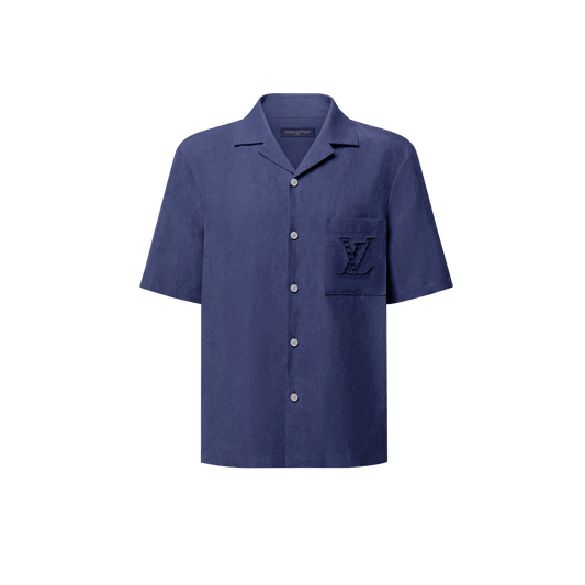 Men's Embroidered Summer Short-Sleeved Shirt