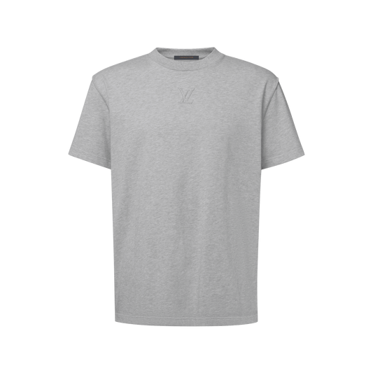 Men's Embossed Short-Sleeved T-Shirt