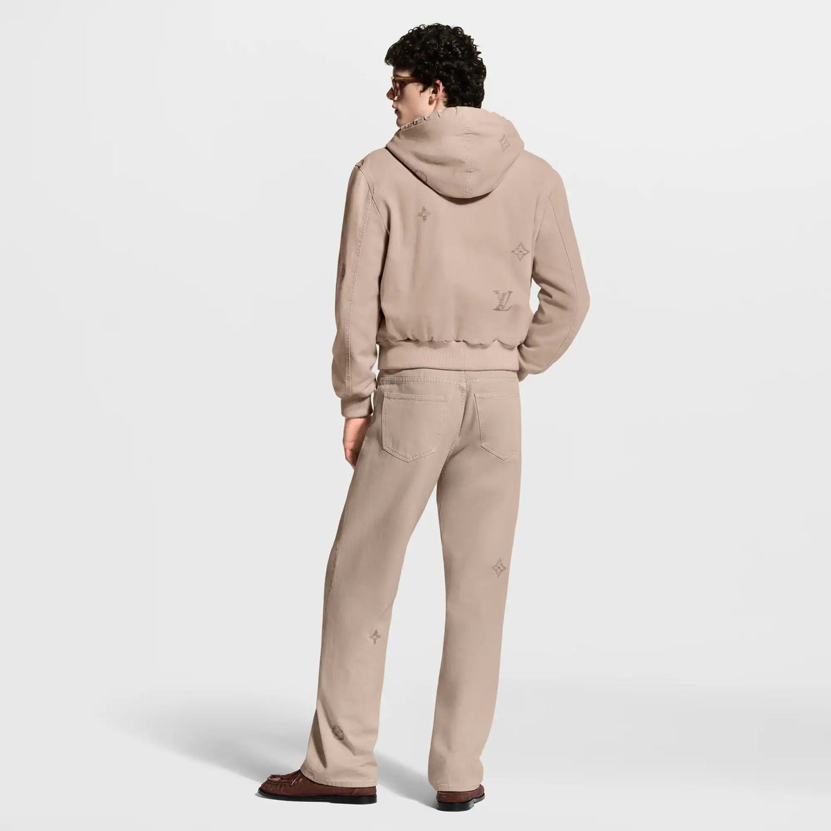 Men's Embroidered Signature Hooded Blouson