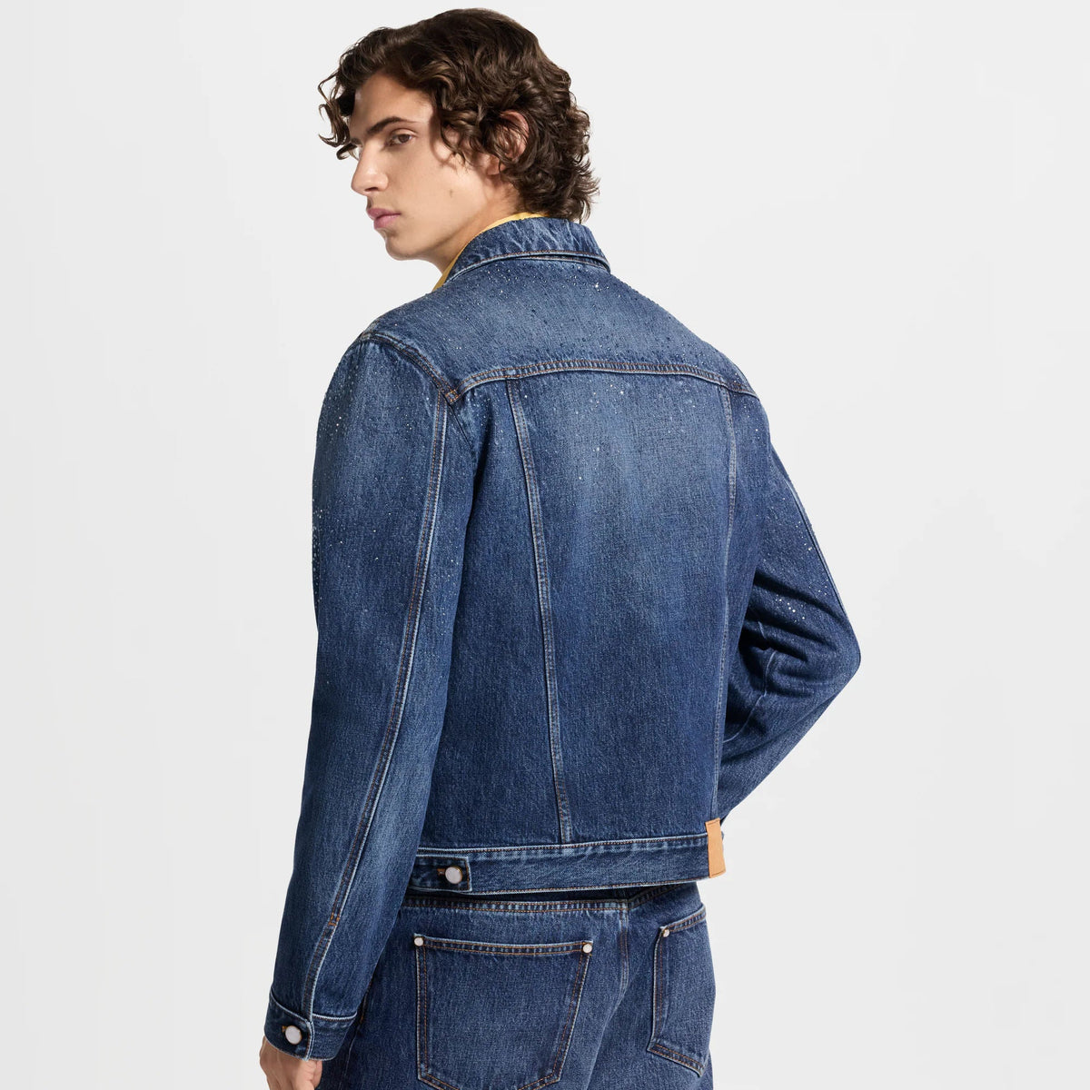 Men's Embellished Trucker Jacket