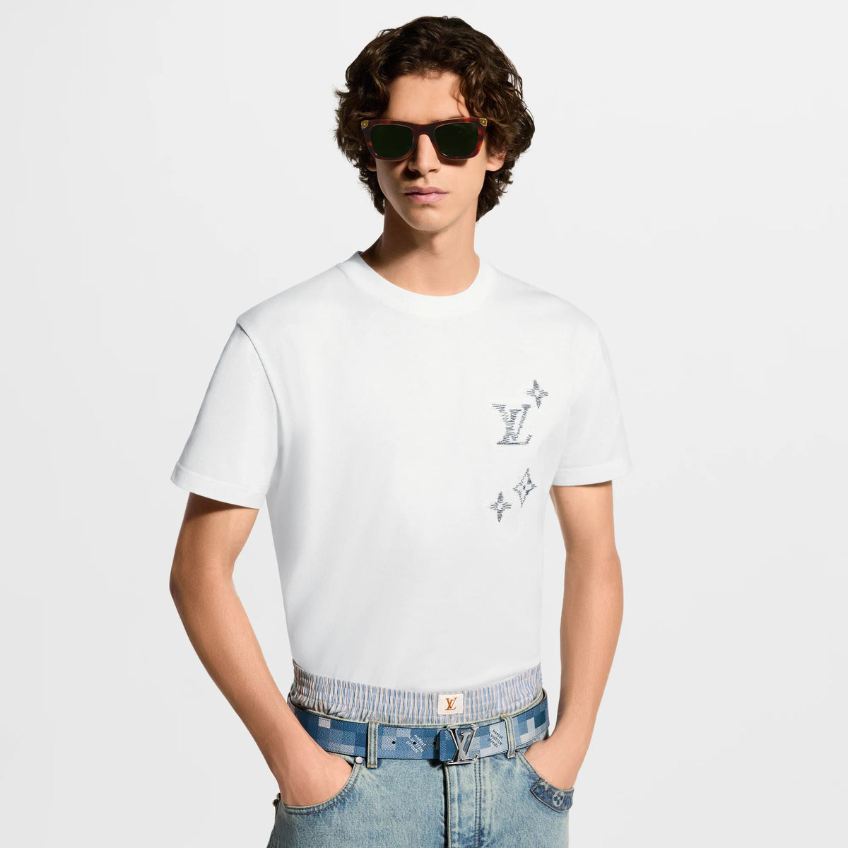Men's Embroidered Signature T-Shirt