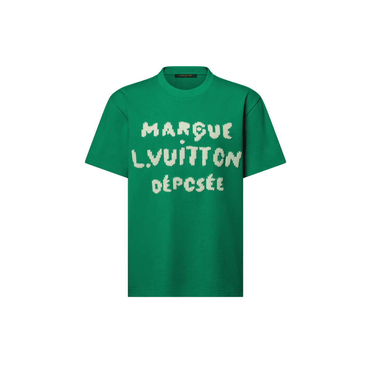 Men's Embroidered Signature Short-Sleeved T-Shirt