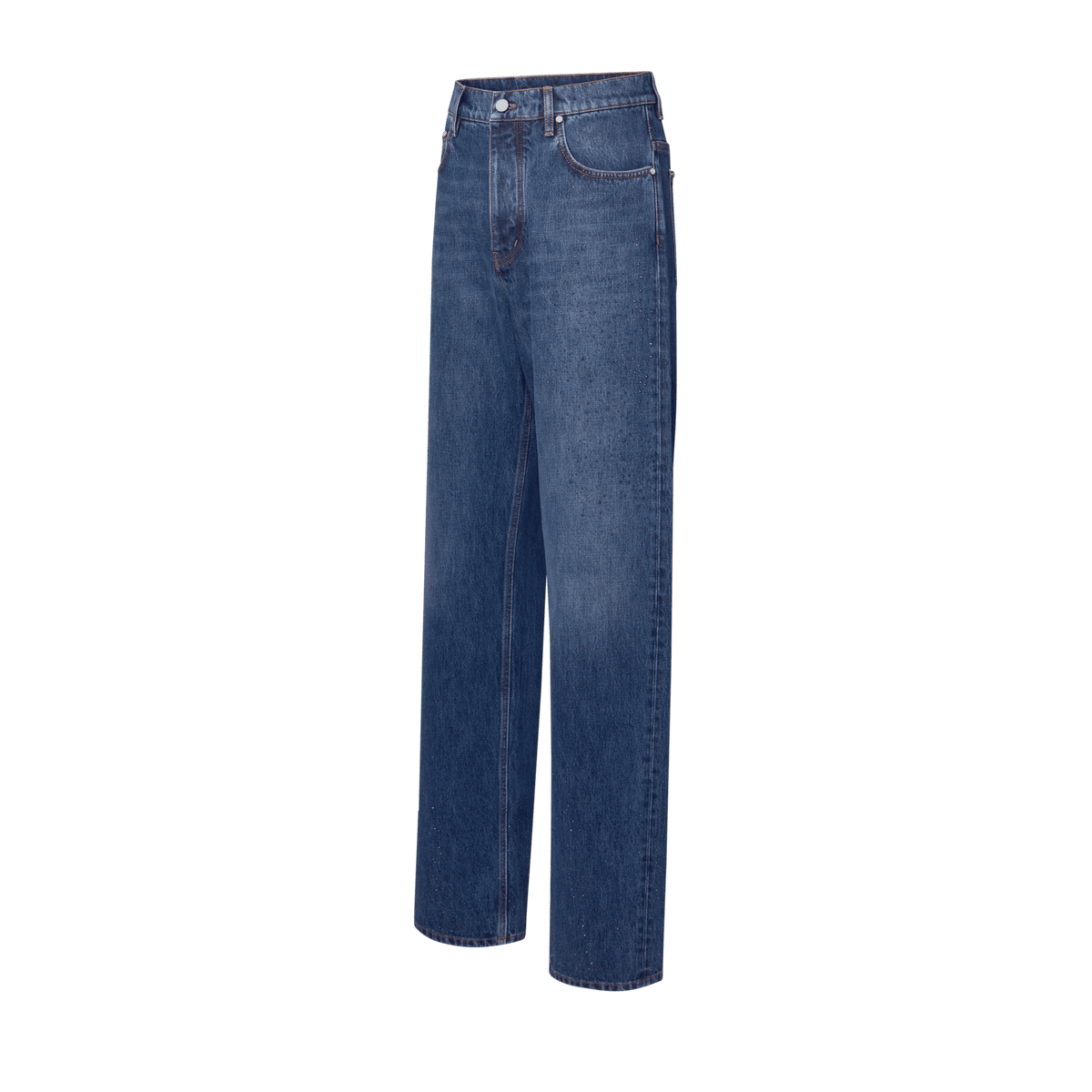 Men's Embellished Denim Skate Pants