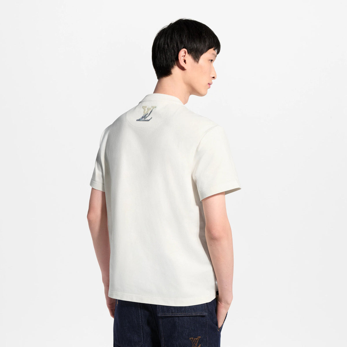 Men's Embroidered Signature T-Shirt