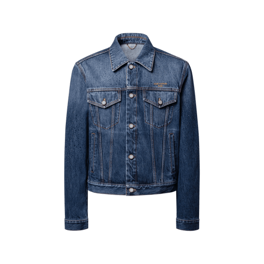 Men's Embellished Trucker Jacket