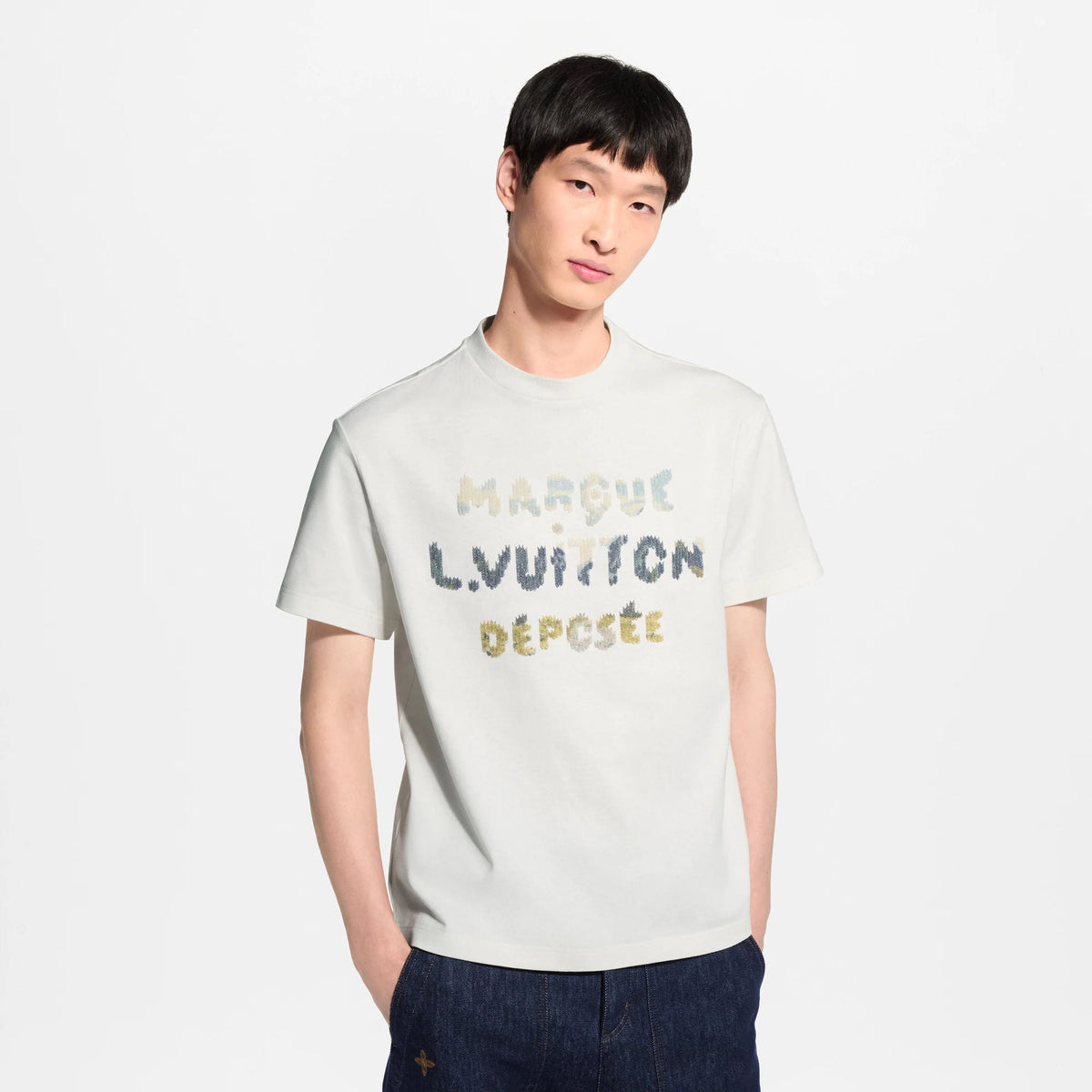 Men's Embroidered Signature T-Shirt