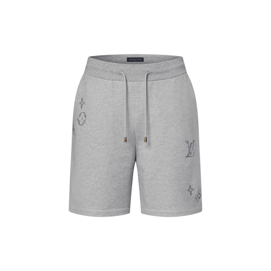 Men's Embroidered Signature Shorts