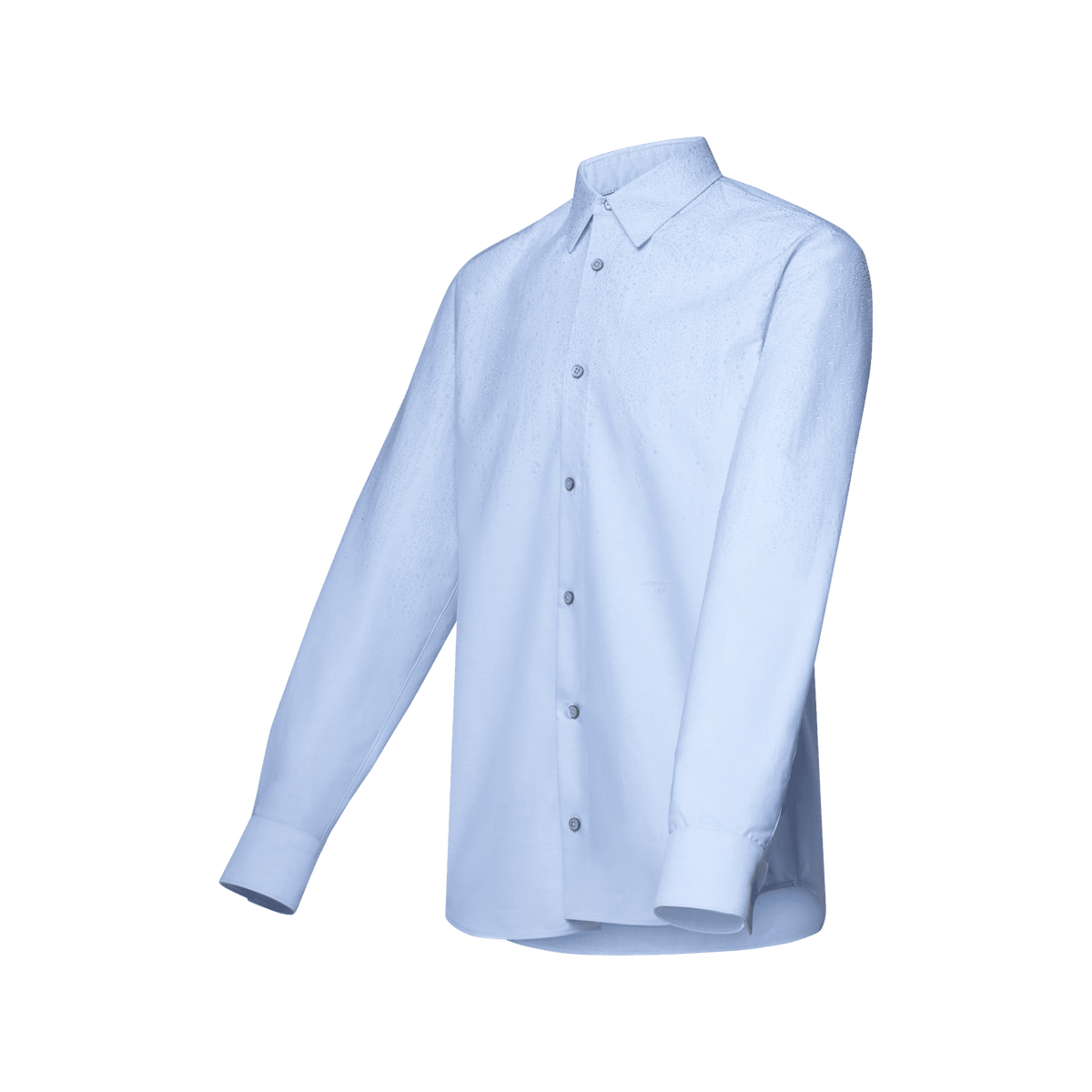 Men's Embellished Cotton Long-Sleeved Shirt
