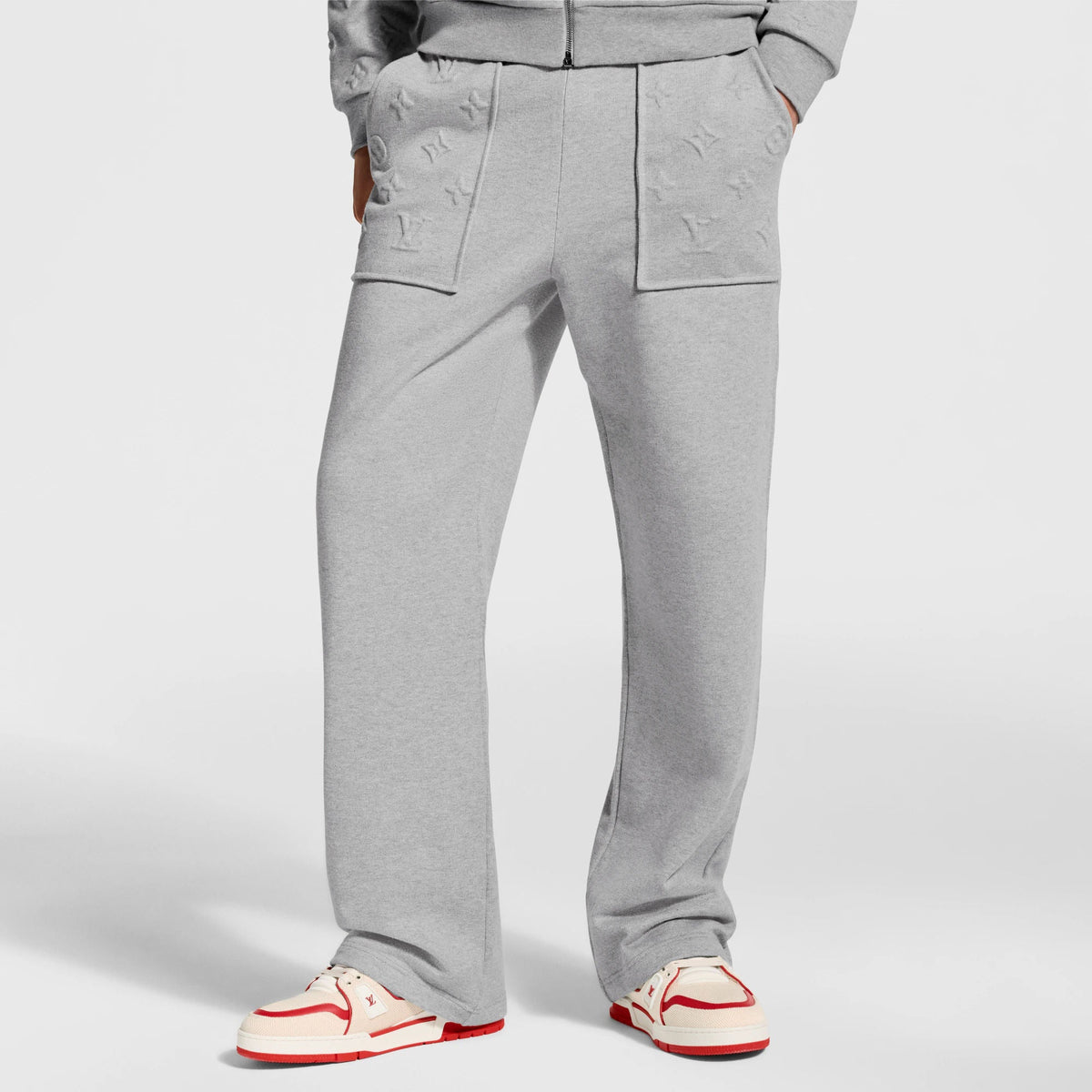 Men's Embossed Signature Detail Track Pants
