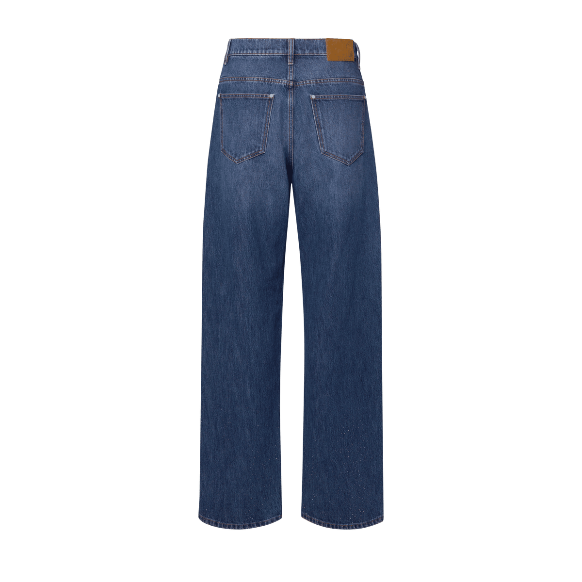 Men's Embellished Denim Skate Pants