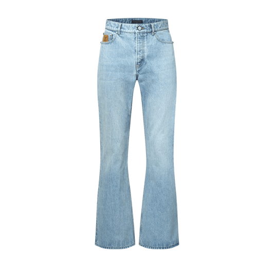 Men's Flared Fit Denim Pants