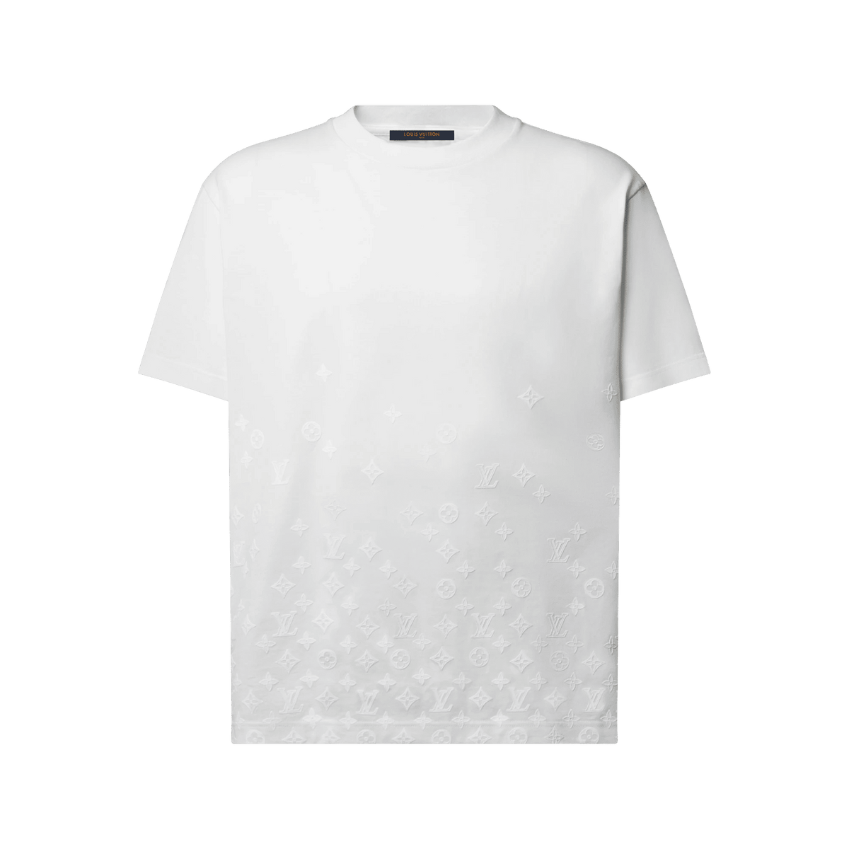 Men's Gradient Signature Flock Print T-Shirt